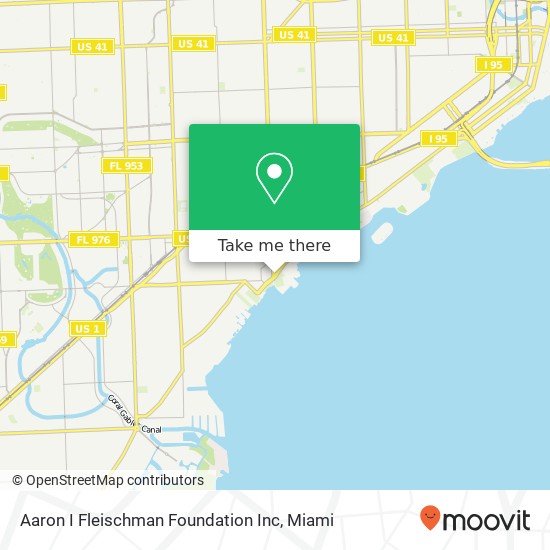 Mapa de Aaron I Fleischman Foundation Inc