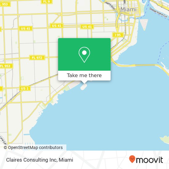 Claires Consulting Inc map