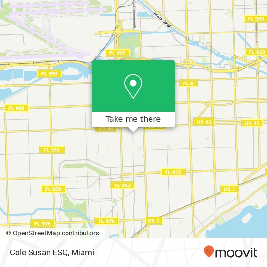 Cole Susan ESQ map