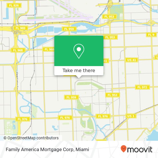 Mapa de Family America Mortgage Corp