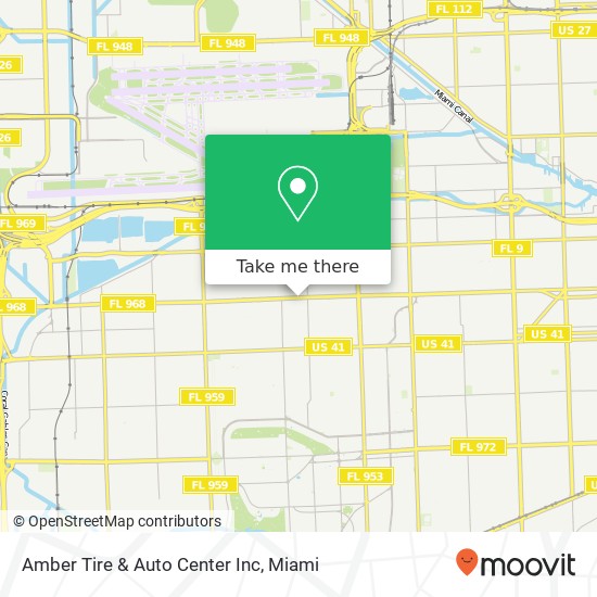 Amber Tire & Auto Center Inc map