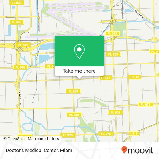 Doctor's Medical Center map