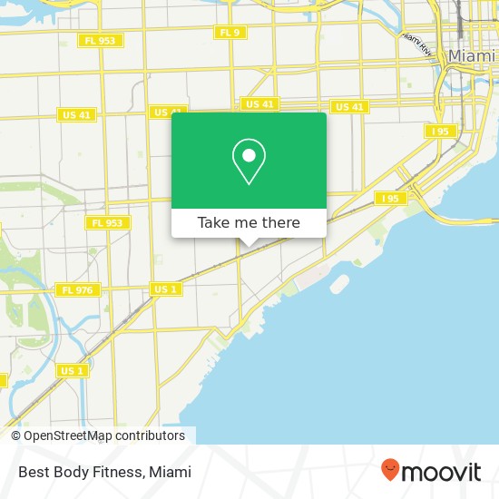 Best Body Fitness map