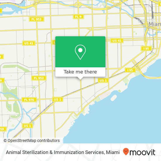 Animal Sterilization & Immunization Services map