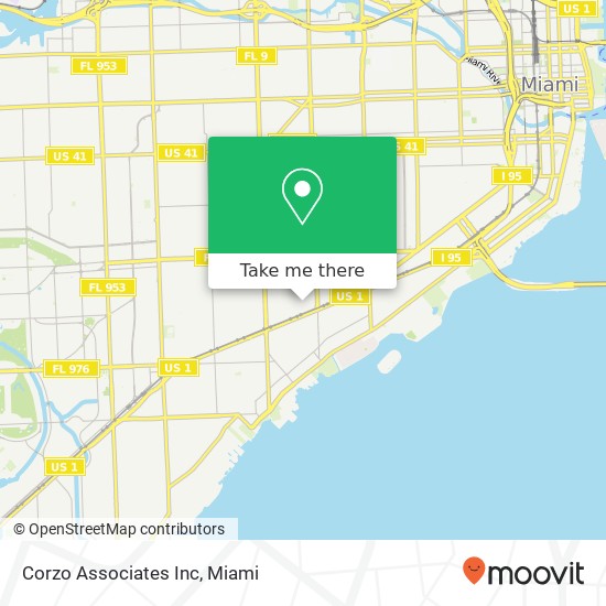 Mapa de Corzo Associates Inc