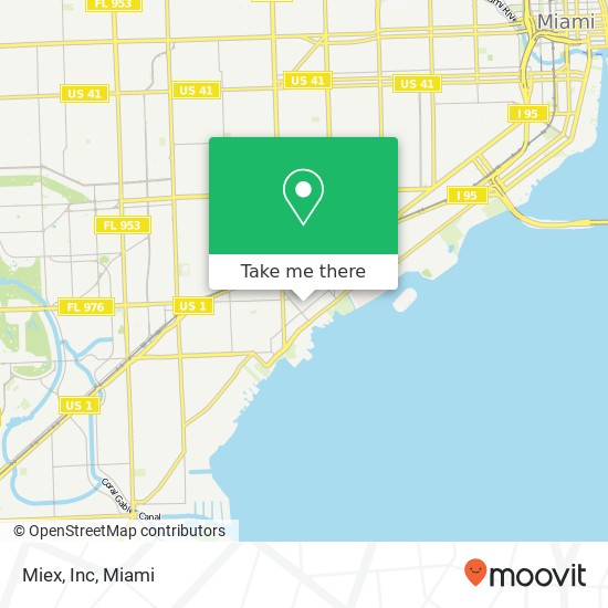Mapa de Miex, Inc