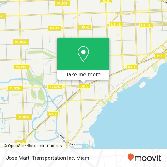 Mapa de Jose Marti Transportation Inc