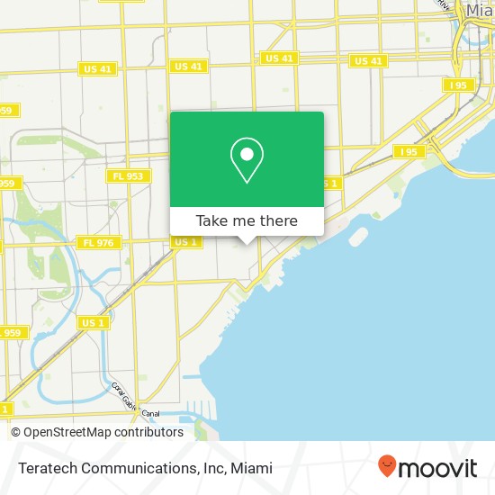 Teratech Communications, Inc map