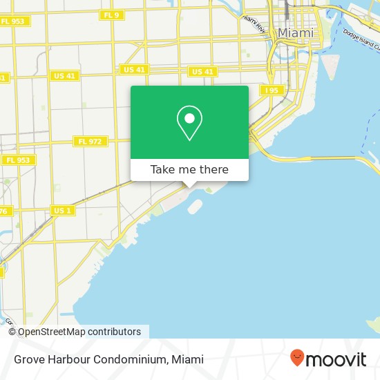 Grove Harbour Condominium map