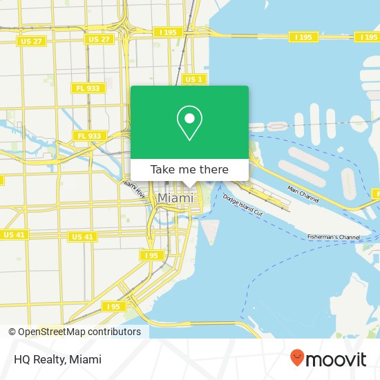 HQ Realty map