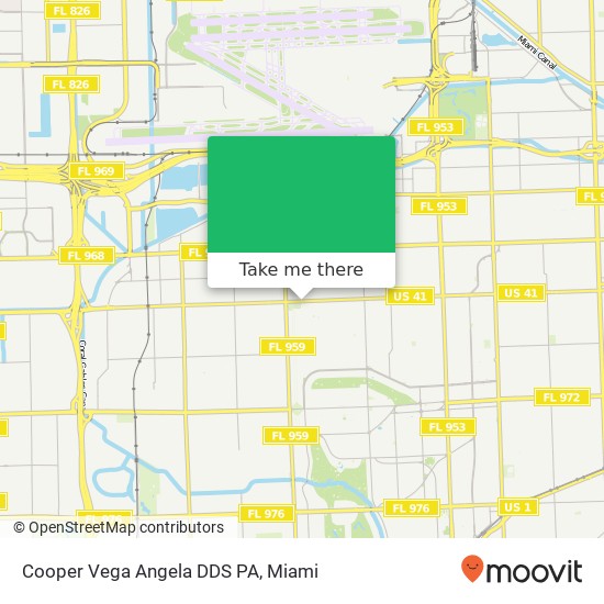 Cooper Vega Angela DDS PA map