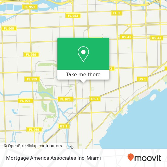 Mortgage America Associates Inc map