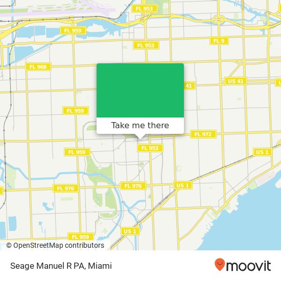 Mapa de Seage Manuel R PA