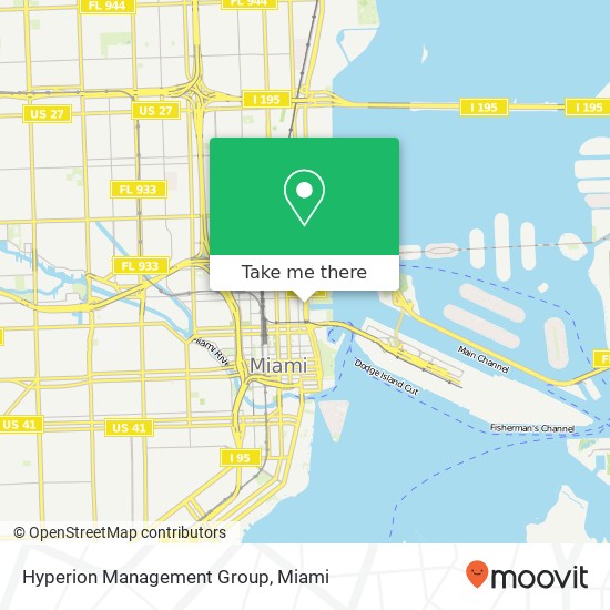 Hyperion Management Group map