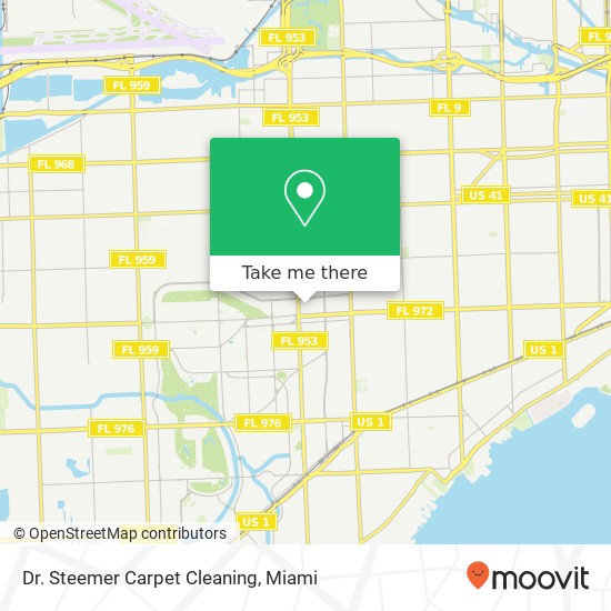 Dr. Steemer Carpet Cleaning map
