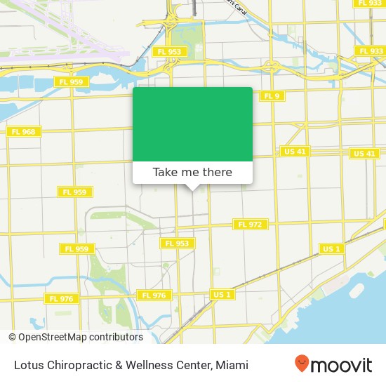 Mapa de Lotus Chiropractic & Wellness Center
