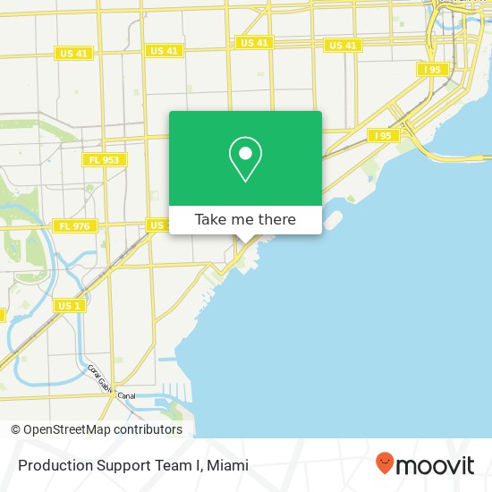 Production Support Team I map