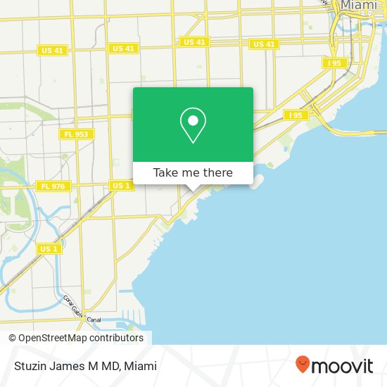 Stuzin James M MD map