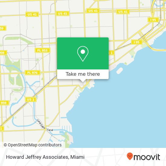 Howard Jeffrey Associates map