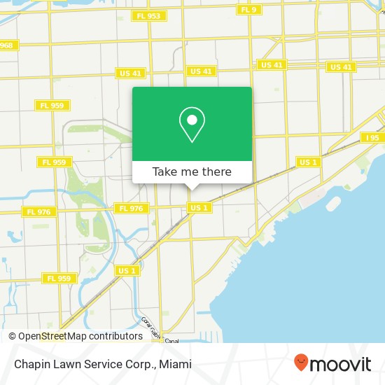 Mapa de Chapin Lawn Service Corp.