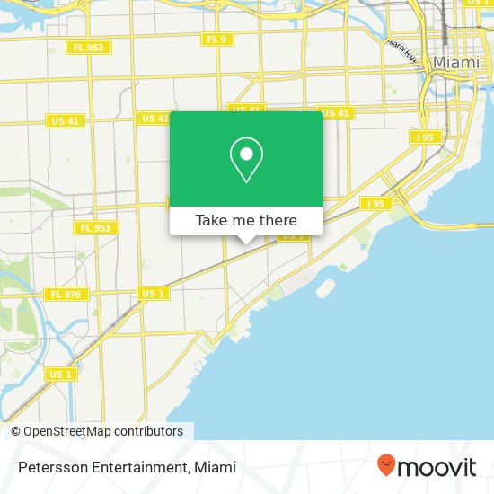 Petersson Entertainment map