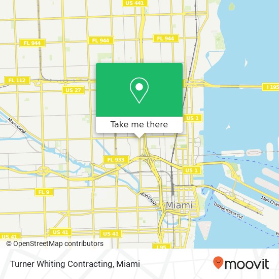 Mapa de Turner Whiting Contracting