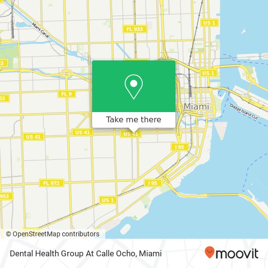 Mapa de Dental Health Group At Calle Ocho