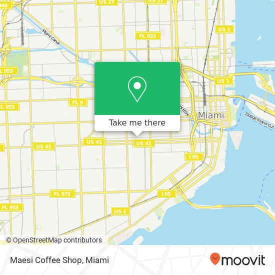 Mapa de Maesi Coffee Shop