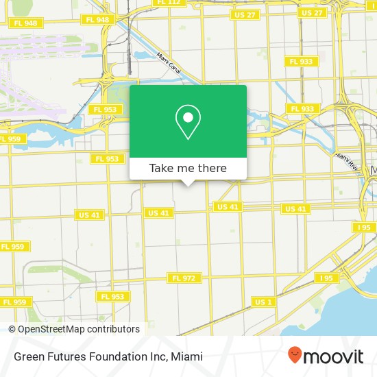 Green Futures Foundation Inc map