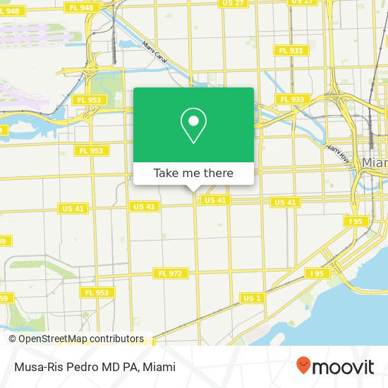Musa-Ris Pedro MD PA map