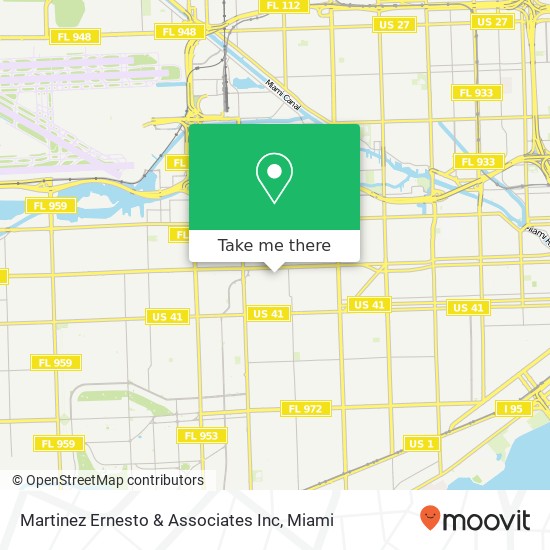 Martinez Ernesto & Associates Inc map