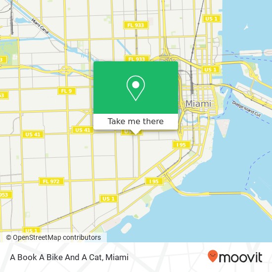Mapa de A Book A Bike And A Cat