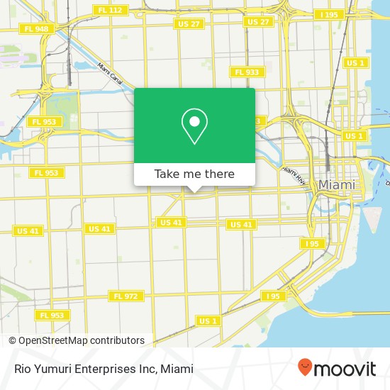 Rio Yumuri Enterprises Inc map