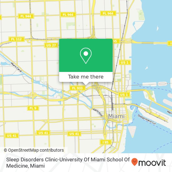 Mapa de Sleep Disorders Clinic-University Of Miami School Of Medicine