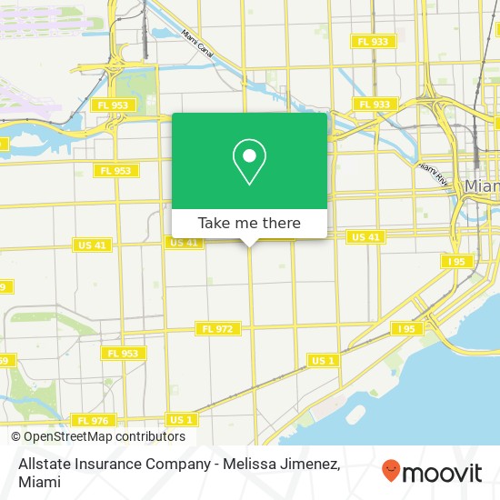 Mapa de Allstate Insurance Company - Melissa Jimenez