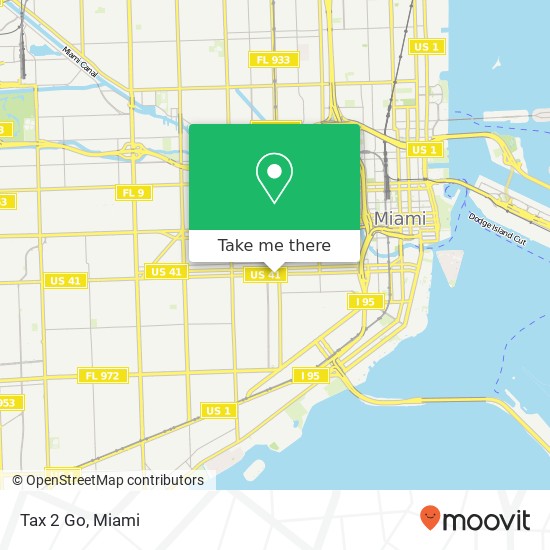 Tax 2 Go map