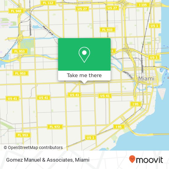 Gomez Manuel & Associates map