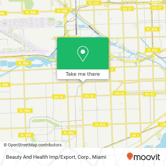 Mapa de Beauty And Health Imp / Export, Corp.