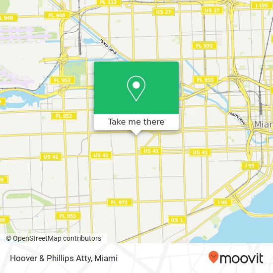 Hoover & Phillips Atty map