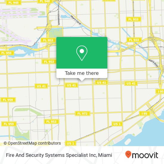 Mapa de Fire And Security Systems Specialist Inc