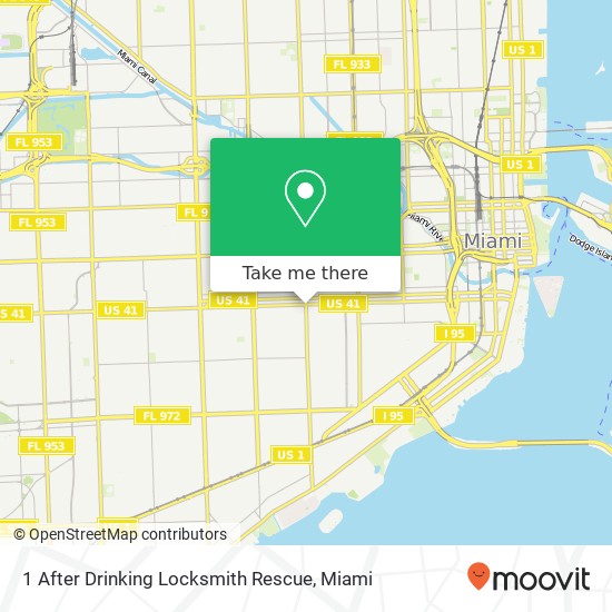 Mapa de 1 After Drinking Locksmith Rescue