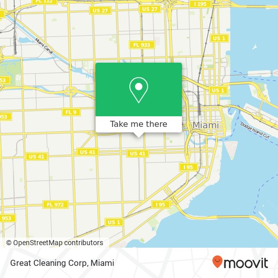 Mapa de Great Cleaning Corp