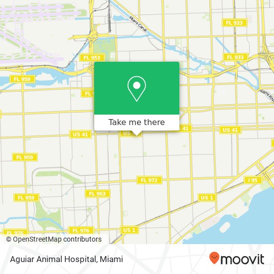 Aguiar Animal Hospital map