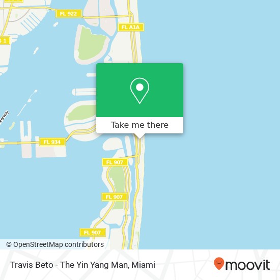 Travis Beto - The Yin Yang Man map