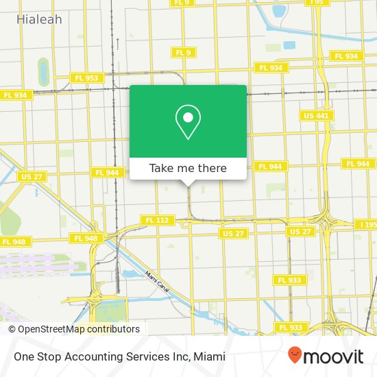 Mapa de One Stop Accounting Services Inc