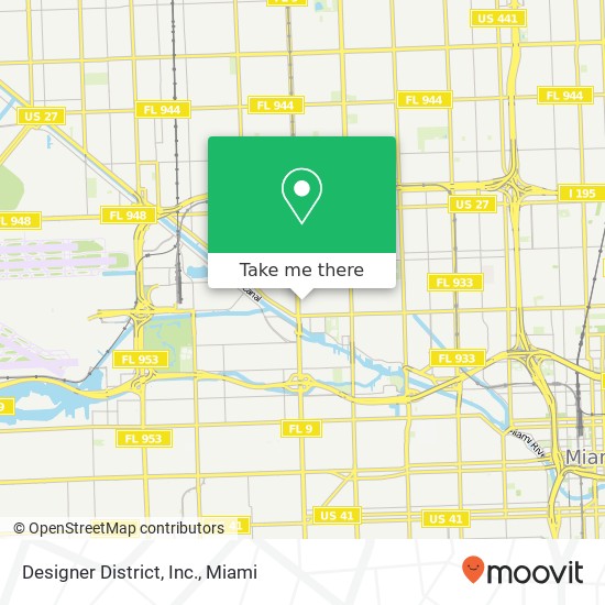 Designer District, Inc. map