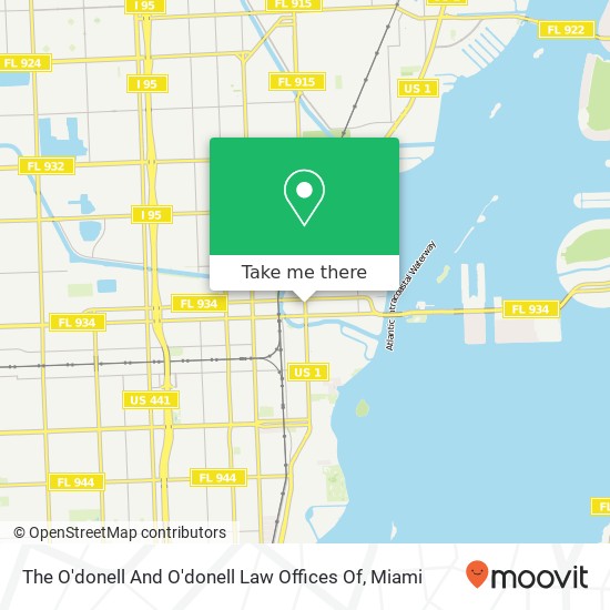Mapa de The O'donell And O'donell Law Offices Of