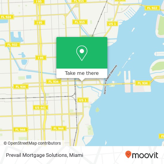 Mapa de Prevail Mortgage Solutions