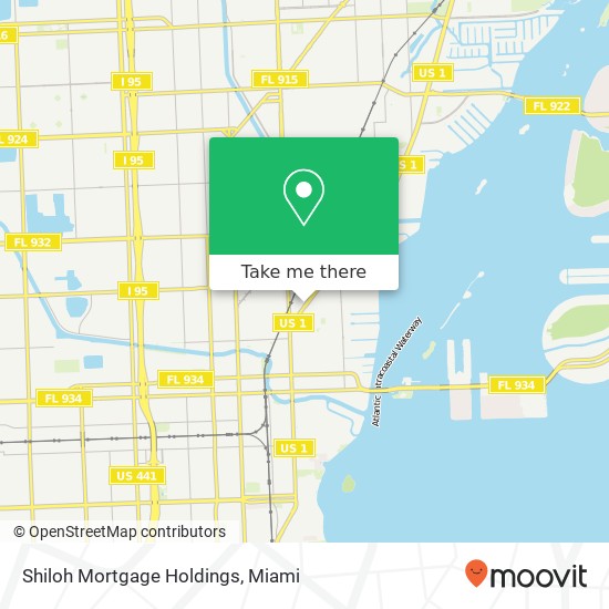 Mapa de Shiloh Mortgage Holdings