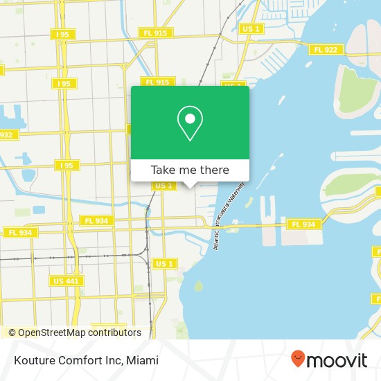 Kouture Comfort Inc map